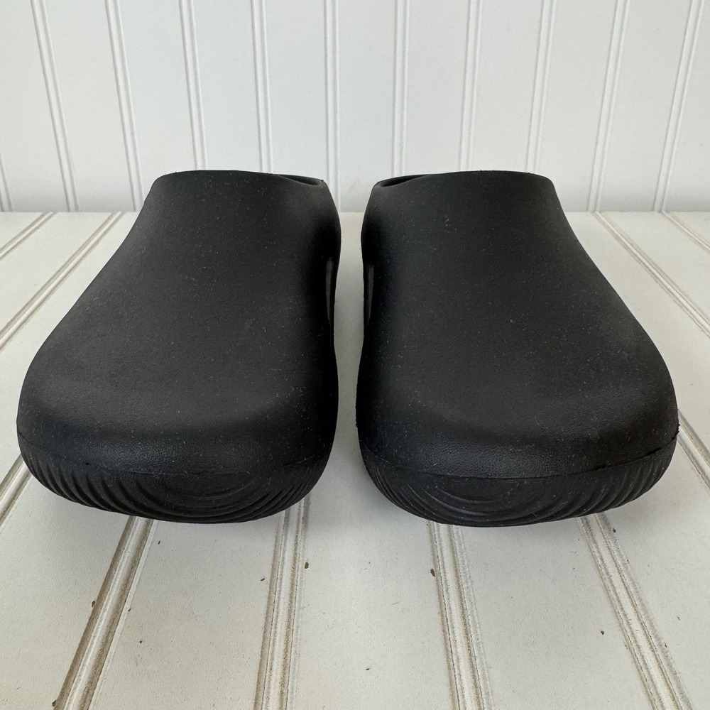 Crocs Mellow Recovery Clogs Black Unisex Mens 7 Womens 9 Slip On 208493 - Picture 3 of 11